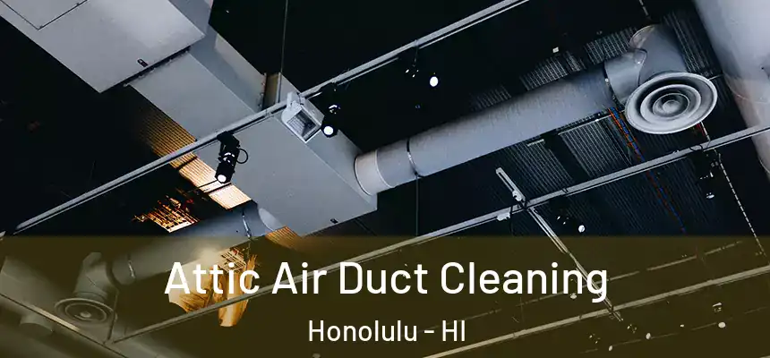  Attic Air Duct Cleaning Honolulu - HI