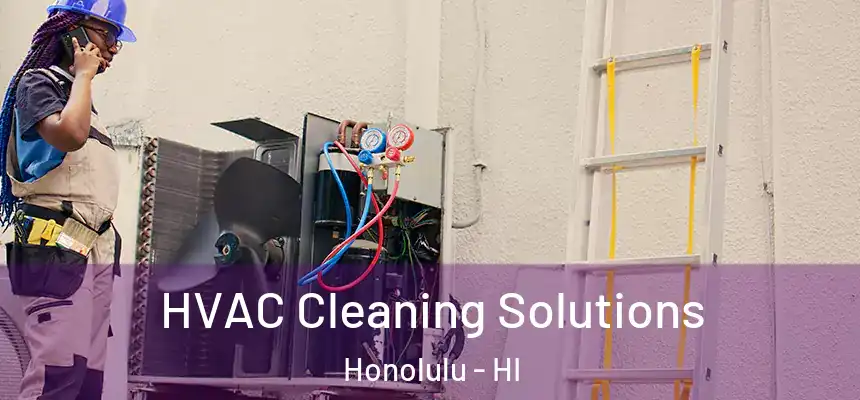 HVAC Cleaning Solutions Honolulu - HI
