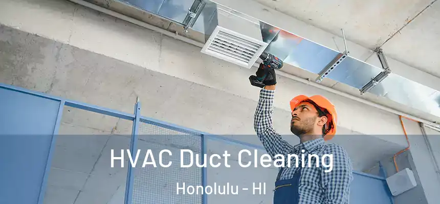  HVAC Duct Cleaning Honolulu - HI
